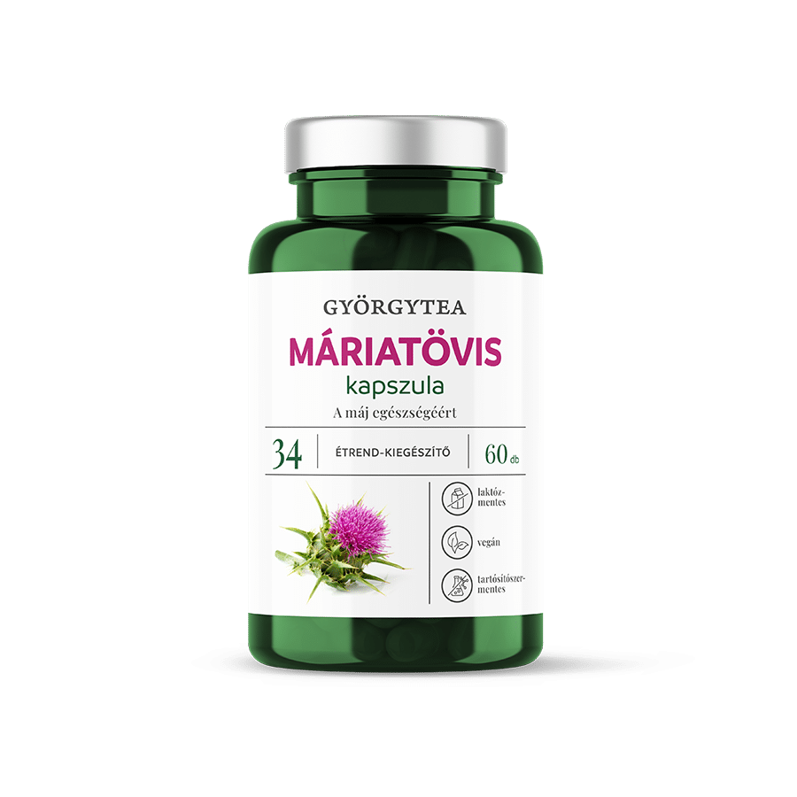 Györgytea Kapsula z pestreca mariánskeho
